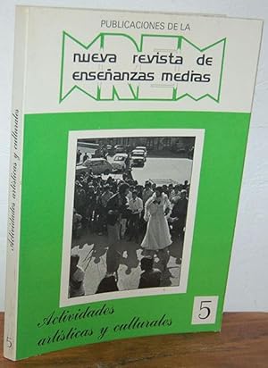 Imagen del vendedor de NUEVA REVISTA DE ENSEANZAS MEDIAS. ACTIVIDADES ARTSTICAS Y CULTURALES, N 5 a la venta por EL RINCN ESCRITO