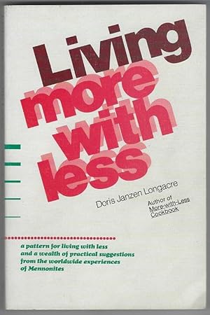 Seller image for Living More With Less for sale by cookbookjj