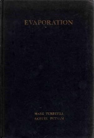 Seller image for EVAPORATION: A Symposium for sale by By The Way Books