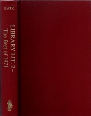 LIBRARY LITERATURE 1971: THE BEST OF 1971
