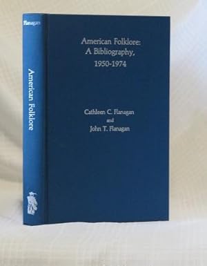 Seller image for AMERICAN FOLKLORE: A BIBLIOGRAPHY, 1950-1974 for sale by By The Way Books