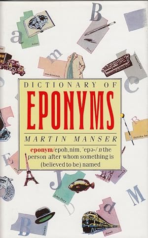 Imagen del vendedor de Dictionary of Eponyms a la venta por Versandantiquariat Nussbaum