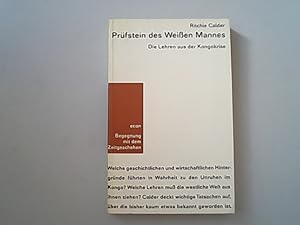 Seller image for Prfstein des weissen Mannes. Die Lehren aus der Kongokrise. for sale by Antiquariat Bookfarm