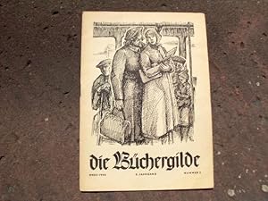 Bild des Verkufers fr Bchergilde Gutenberg. Mitteilungsblatt fr die Mitglieder der Bchergilde Gutenberg. 2. Jahrgang, Nr. 3, Mrz 1950. zum Verkauf von Versandantiquariat Abendstunde