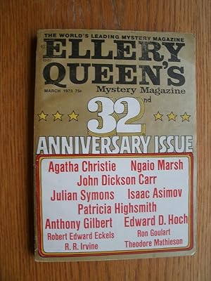 Seller image for Ellery Queen's Mystery Magazine 32nd Anniversary Issue March 1973 for sale by Scene of the Crime, ABAC, IOBA