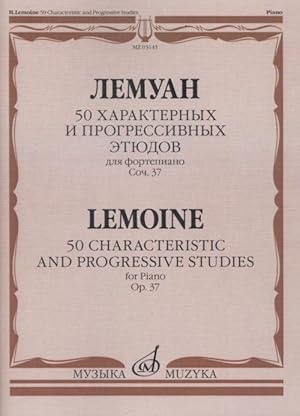 Lemoine. 50 charasteristic and progressive studies for piano. Opus 37