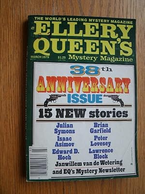 Ellery Queen's Mystery Magazine 38th Anniversary Issue March 1979