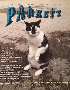 PARKETT NO.17 1988 Kunstzeitschrift / Art magazine Collaboration: PETER FISCHL / DAVID WEISS