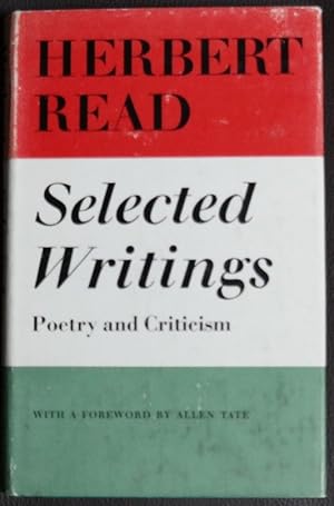 Immagine del venditore per Selected writings;: Poetry and criticism venduto da GuthrieBooks