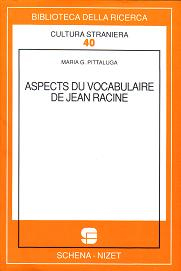 Seller image for Aspects du vocabulaire de Jean Racine for sale by Libro Co. Italia Srl