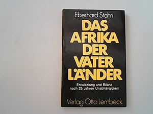 Bild des Verkufers fr Das Afrika der Vaterlnder zum Verkauf von Antiquariat Bookfarm