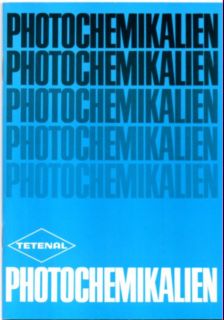 Photochemikalien. Illustrierter Amateur-Katalog.