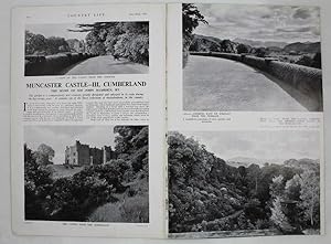 Original Issue of Country Life Magazine Dated June 22nd 1940, with a Main Feature on Muncaster Ca...