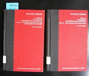 Studies in Mathematical Biology. Patr I + II. MAA Studies in Mathematics Vol. 15 + 16.