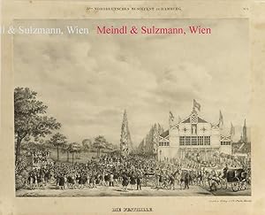 "Die Festhalle". Aus: Erinnerungen an das dritte Norddeutsche Musik-Fest in Hamburg im Juli 1841.