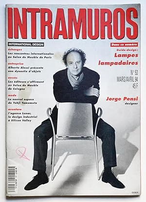 INTRAMUROS International Design n° 53 mars-avril 1994 : Lampes - Jorge Pensi