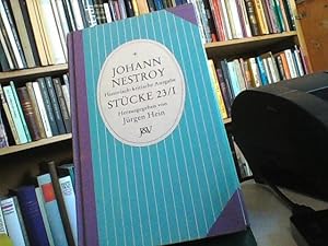 Stücke 23/1. Unverhofft. Herausgegeben von Jürgen Hein.