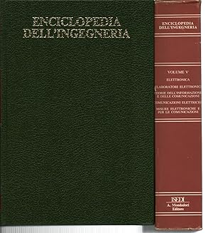 Imagen del vendedor de Enciclopedia dell'ingegneria. Volume V a la venta por Di Mano in Mano Soc. Coop