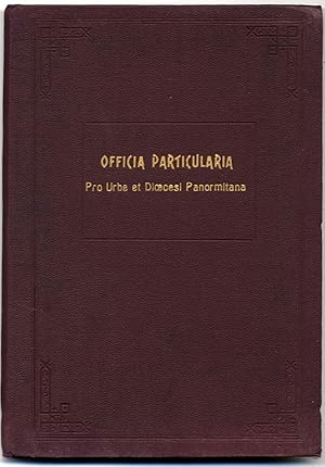 Officia particularia pro urbe et diocesi panormitana