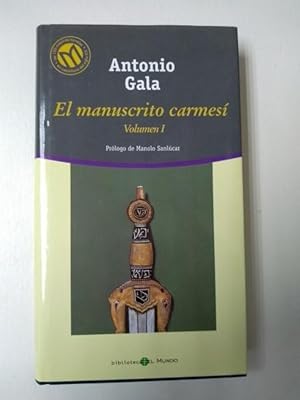 Seller image for El manuscrito carmesi. I for sale by Libros Ambig