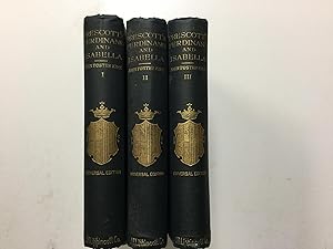 Imagen del vendedor de History of the Reign of Ferdinand and Isabella the Catholic Volumes 1-3 a la venta por Nick of All Trades