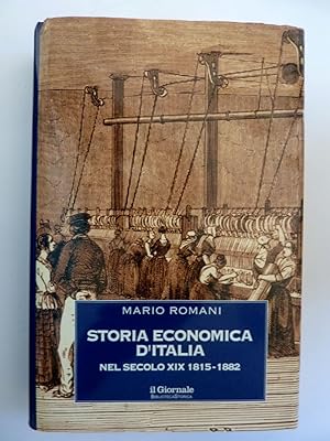 Bild des Verkufers fr STORIA ECONOMICA D' ITALIA NEL SECOLO XIX 1815 - 1882 zum Verkauf von Historia, Regnum et Nobilia