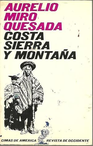 Imagen del vendedor de COSTA, SIERRA Y MONTAA. a la venta por Librera Javier Fernndez