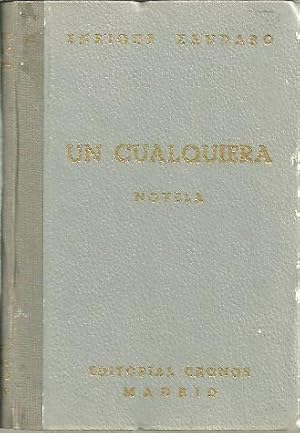 Seller image for UN CUALQUIERA. for sale by Librera Javier Fernndez