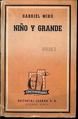 Imagen del vendedor de NIO GRANDE. a la venta por Librera Javier Fernndez