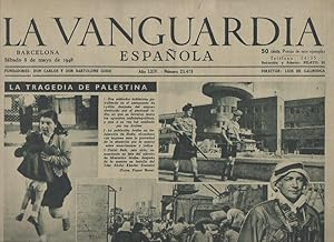 Imagen del vendedor de LA VANGUARDIA ESPAOLA. AO LXIV. NUMERO 25.478. SABADO 8 DE MAYO DE 1948. a la venta por Librera Javier Fernndez