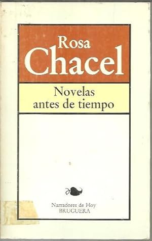 Imagen del vendedor de NOVELAS ANTES DE TIEMPO. a la venta por Librera Javier Fernndez