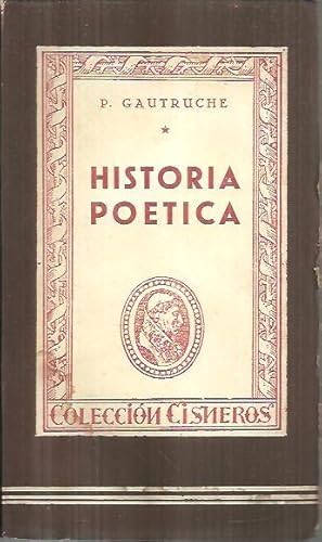 Immagine del venditore per HISTORIA POETICA. venduto da Librera Javier Fernndez