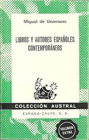 Imagen del vendedor de LIBROS Y AUTORES ESPAOLES CONTEMPORANEOS. a la venta por Librera Javier Fernndez