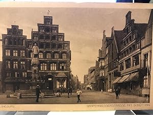 AK Lüneburg Grapengiesserstrasse mit Schütting 30er Jahre