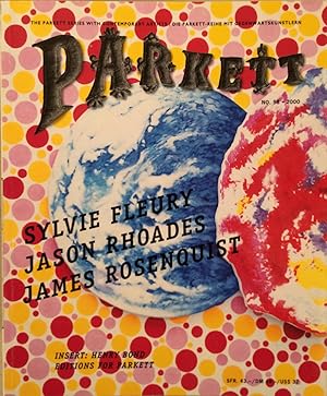 PARKETT NO.58 2000 Kunstzeitschrift / Art magazine Collaboration Sylvie Fleury Jason Rhoades Jame...