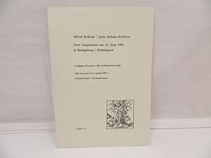 Immagine del venditore per Zwei Ansprachen am 22. Juni 1991 in Knigsberg/Kaliningrad = Dva doklada 22-go ijunja 1991 g. v Kenigsberge/Kaliningrade (=Saxa, germanistische Forschungen zum literarischen Text, Heft 8) venduto da Antiquariat Wilder - Preise inkl. MwSt.