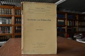 Seller image for Geschichte von Dithmarschen. Tbinger Studien fr schwbische und deutsche Rechtsgeschichte 2. Band for sale by Gppinger Antiquariat