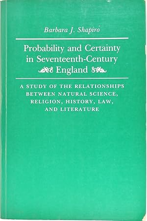 Probability and Certainty in Seventeenth-Century England