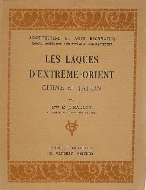 Les laques d'Extrême-Orient Chine et Japon.