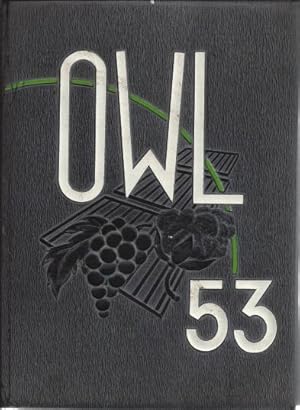 Fresno High School Yearbook 1953 Fresno CA Owl
