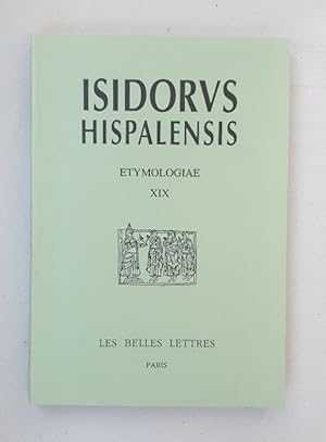 Imagen del vendedor de Etimologias. Libro XIX: De Naves, edicicios y vestidos. Introductin, edicin critica, traduccin y notas por Miguel Rodriguez-Paontoja. a la venta por Wissenschaftl. Antiquariat Th. Haker e.K