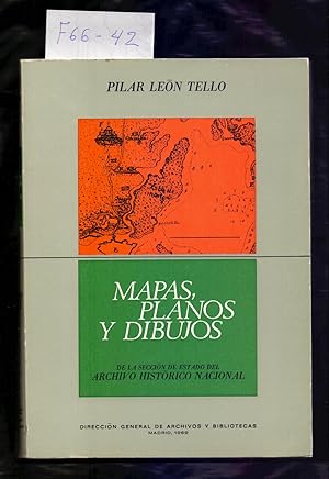 Imagen del vendedor de MAPAS, PLANOS Y DIBUJOS - DE LA SECCION DE ESTADO DEL ARCHIVO HISTORICO NACIONAL a la venta por Libreria 7 Soles