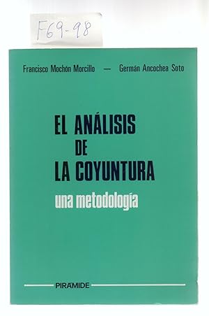 Bild des Verkufers fr EL ANALISIS DE LA COYUNTURA, UNA METODOLOGIA zum Verkauf von Libreria 7 Soles