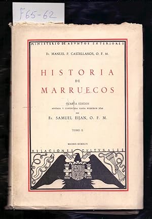 Seller image for HISTORIA DE MARRUECOS, TOMO II for sale by Libreria 7 Soles