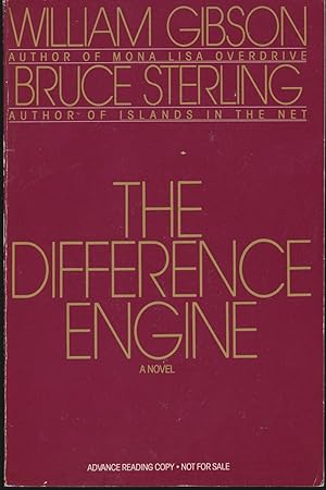 Immagine del venditore per The Difference Engine Advance Reading Copy venduto da DreamHaven Books