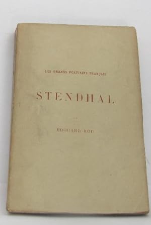 Seller image for Stendhal for sale by crealivres