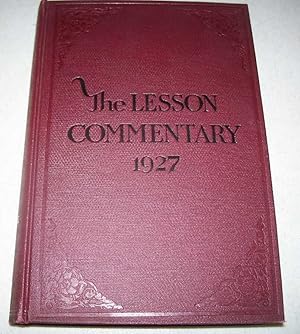 Imagen del vendedor de Lesson Commentary for Sunday Schools 1927 a la venta por Easy Chair Books