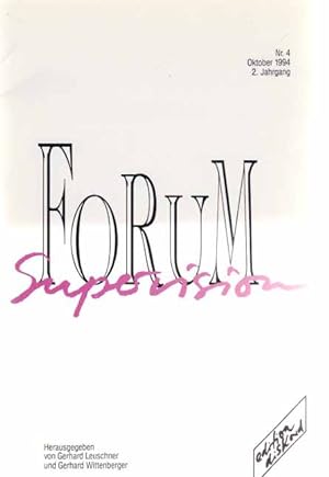 Seller image for Nr. 4; 1994; Forum Supervision. for sale by Fundus-Online GbR Borkert Schwarz Zerfa