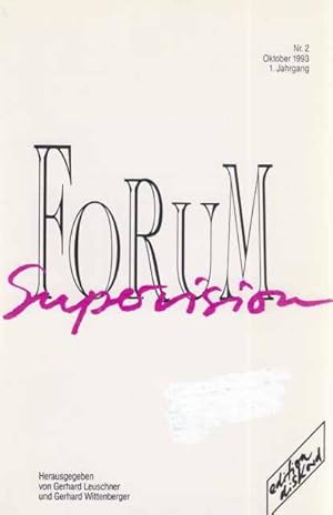 Nr. 2; 1993; Forum Supervision.