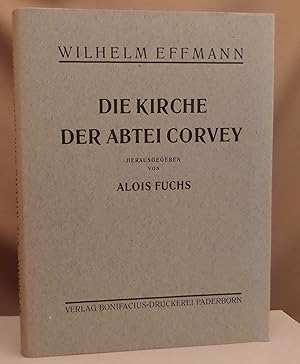 Bild des Verkufers fr Die Kirche der Abtei Corvey. Aus dem Nachlass des Verfassers herausgegeben von Alois Fuchs. Mit 138 Abbildungen im Text und auf Tafeln. zum Verkauf von Dieter Eckert